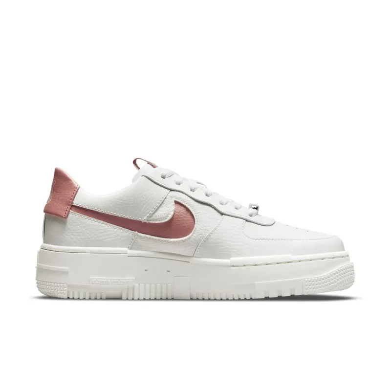 Nike Air Force 1 Low Pixel White Rust Pink (Women’s) (CK6649-103)