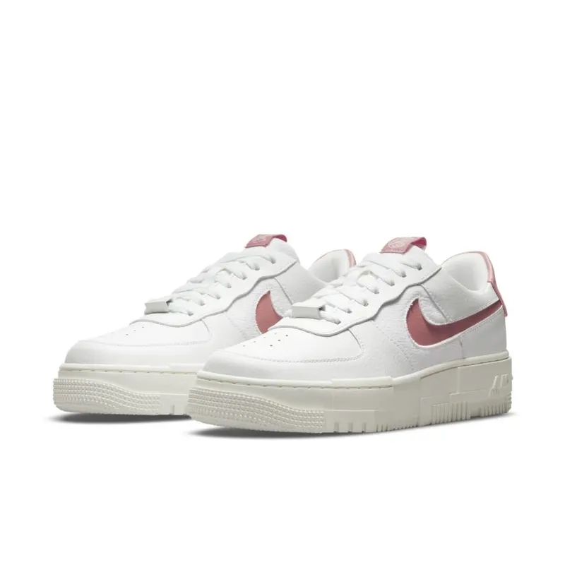 Nike Air Force 1 Low Pixel White Rust Pink (Women’s) (CK6649-103)