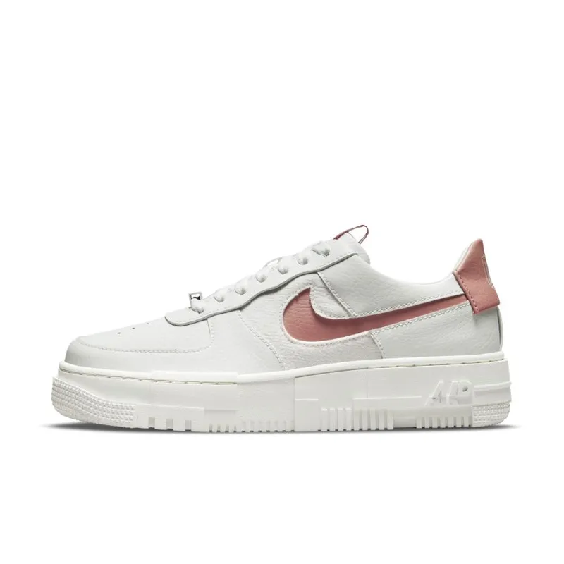 Nike Air Force 1 Low Pixel White Rust Pink (Women’s) (CK6649-103)