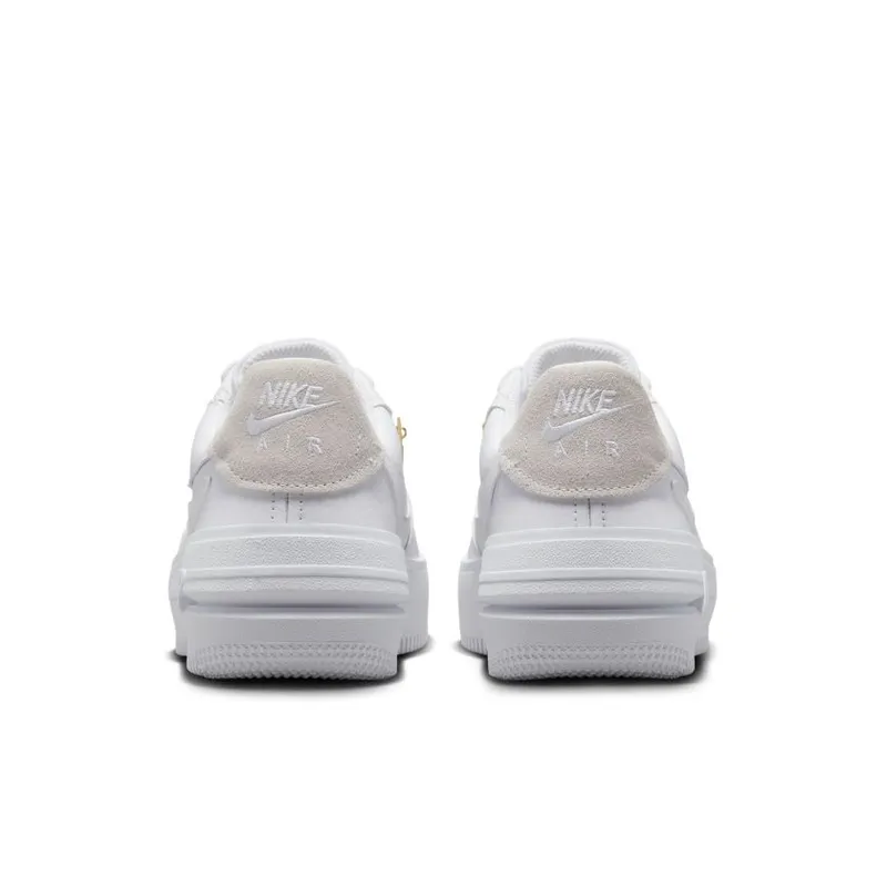 Nike Air Force 1 Low PLT.AF.ORM Bling White Metallic Gold (Women’s) (FB8473-100)