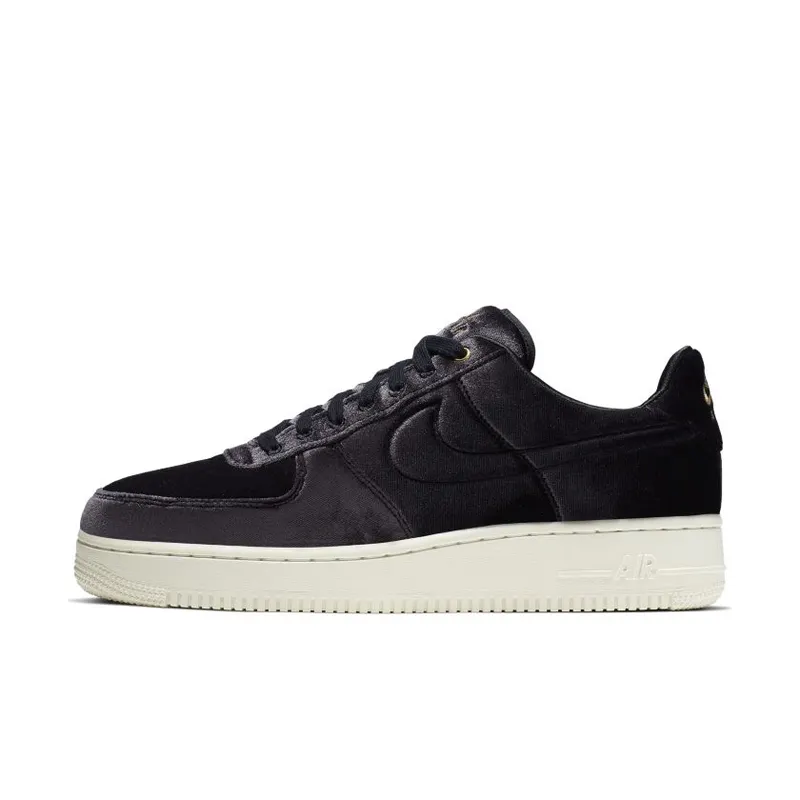 Nike Air Force 1 Low Premium 3 Velour Black (AT4144-001)