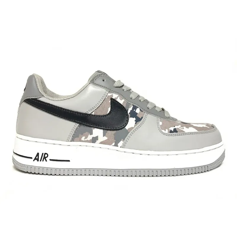 Nike Air Force 1 Low Premium Grey Camo (308039-001)