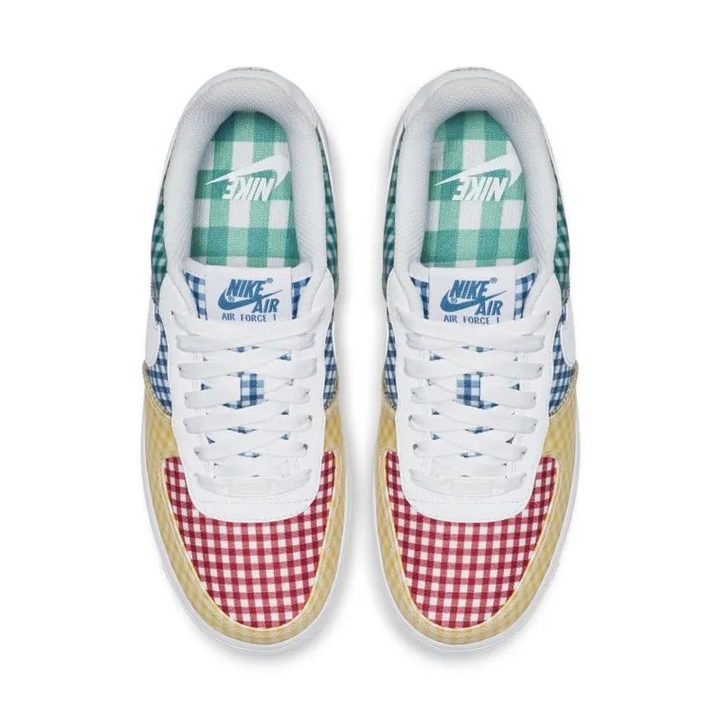 Nike Air Force 1 Low QS Gingham Pack Multicolor (Women’s) (BV4891-100)