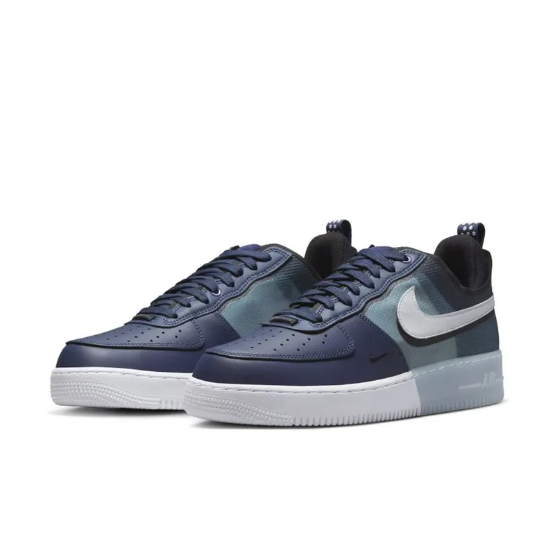 Nike Air Force 1 Low React Midnight Navy Teal (DM0573-400)