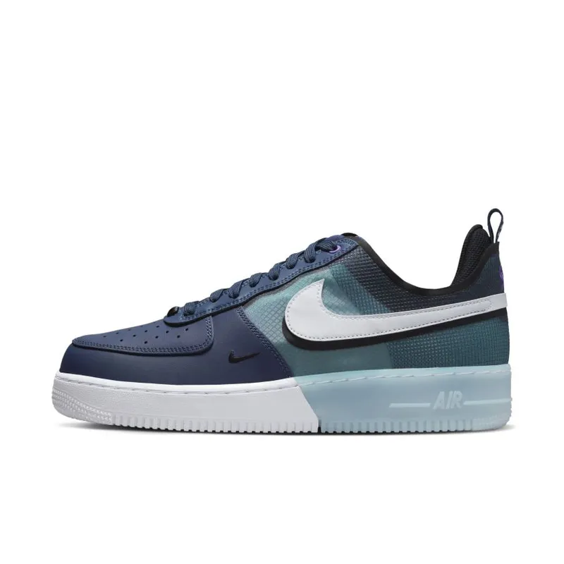 Nike Air Force 1 Low React Midnight Navy Teal (DM0573-400)