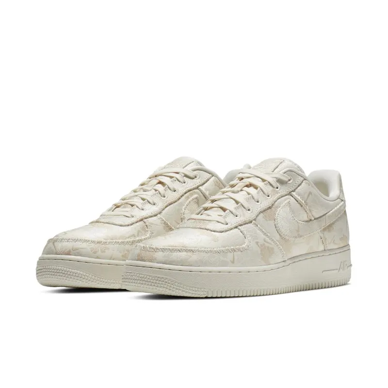Nike Air Force 1 Low Satin Floral Pale Ivory (AT4144-100)