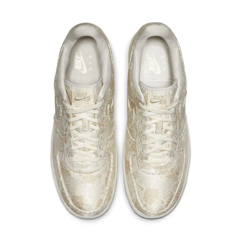 Nike Air Force 1 Low Satin Floral Pale Ivory (AT4144-100)