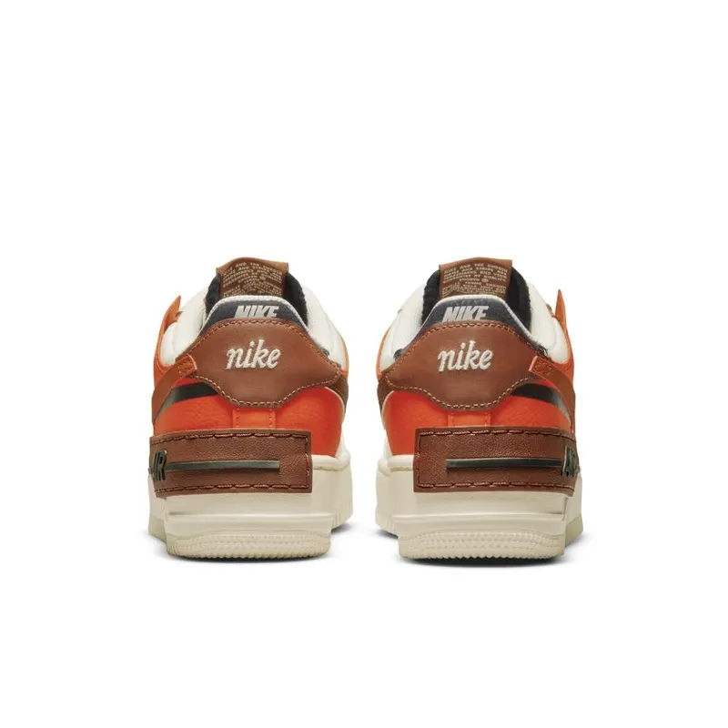 Nike Air Force 1 Low Shadow XLD Pale Ivory Oxen Brown (Women’s) (CI0919-114)