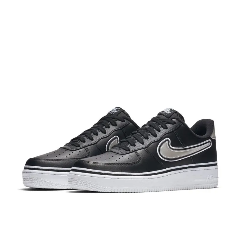 Nike Air Force 1 Low Sport NBA Black White (AJ7748-001)