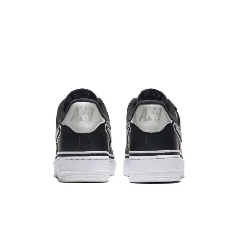 Nike Air Force 1 Low Sport NBA Black White (AJ7748-001)