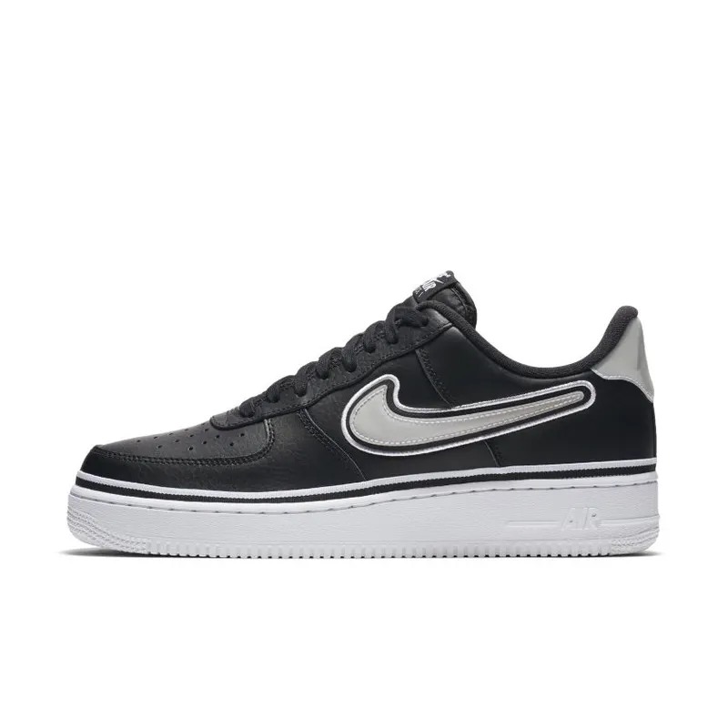 Nike Air Force 1 Low Sport NBA Black White (AJ7748-001)