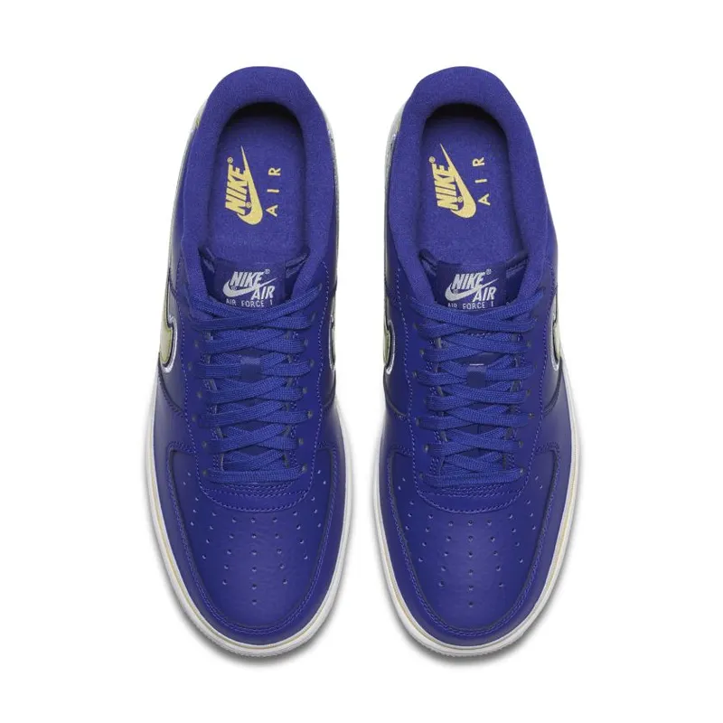 Nike Air Force 1 Low Sport NBA Deep Royal University Gold (AJ7748-400)