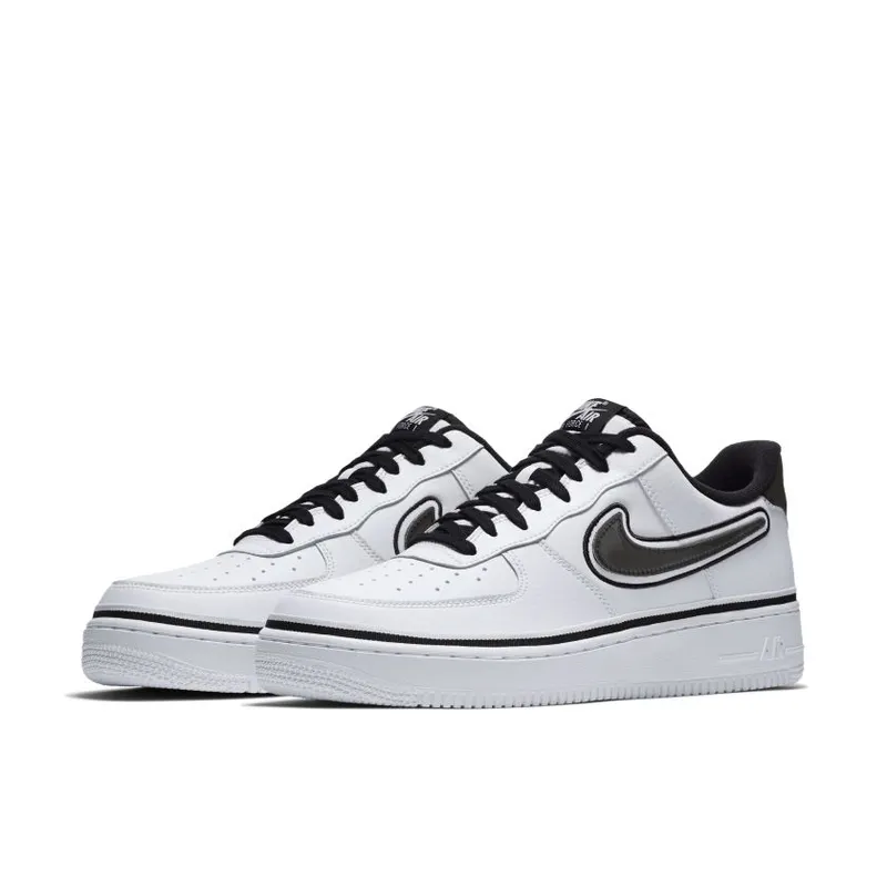 Nike Air Force 1 Low Sport NBA White Black (AJ7748-100)