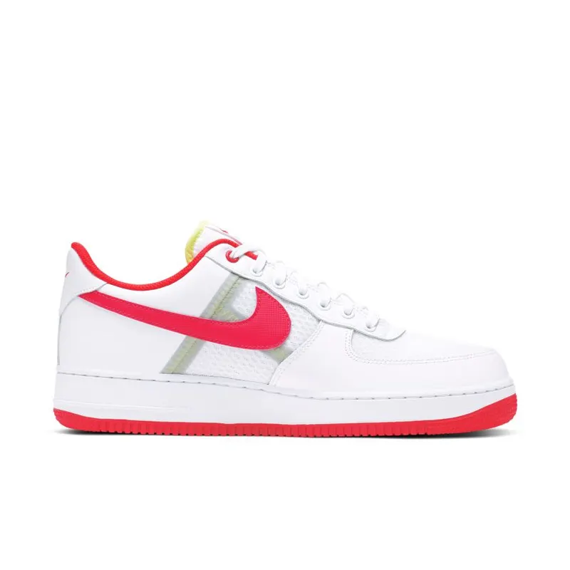 Nike Air Force 1 Low Transparent White Crimson (CI0060-102)