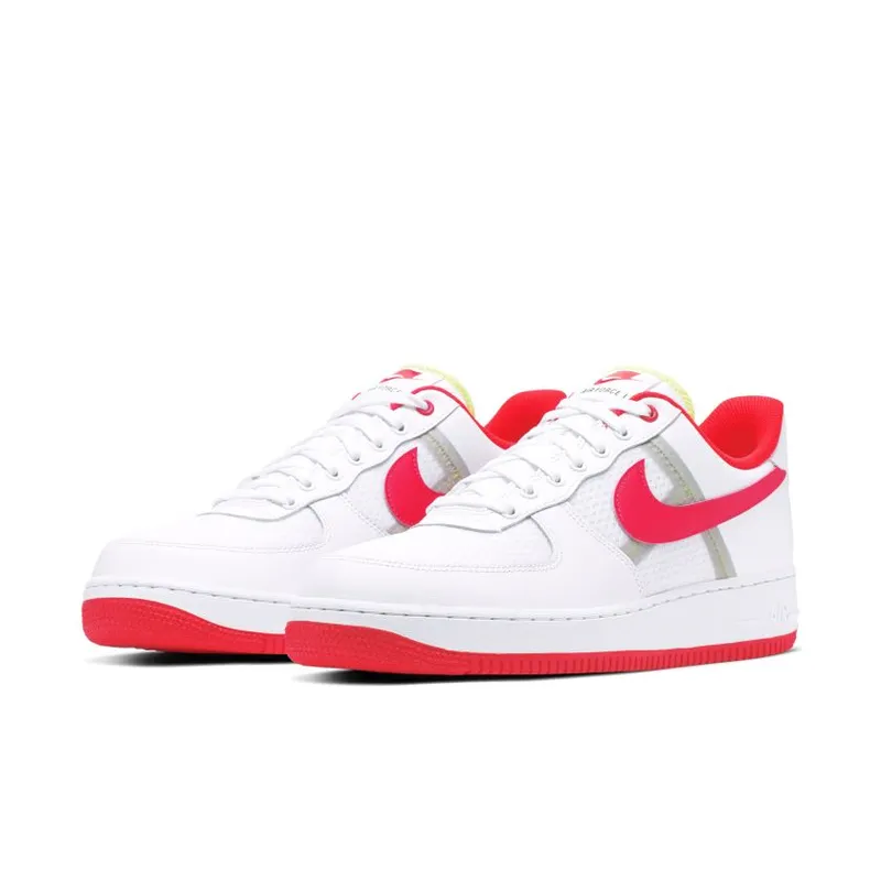 Nike Air Force 1 Low Transparent White Crimson (CI0060-102)
