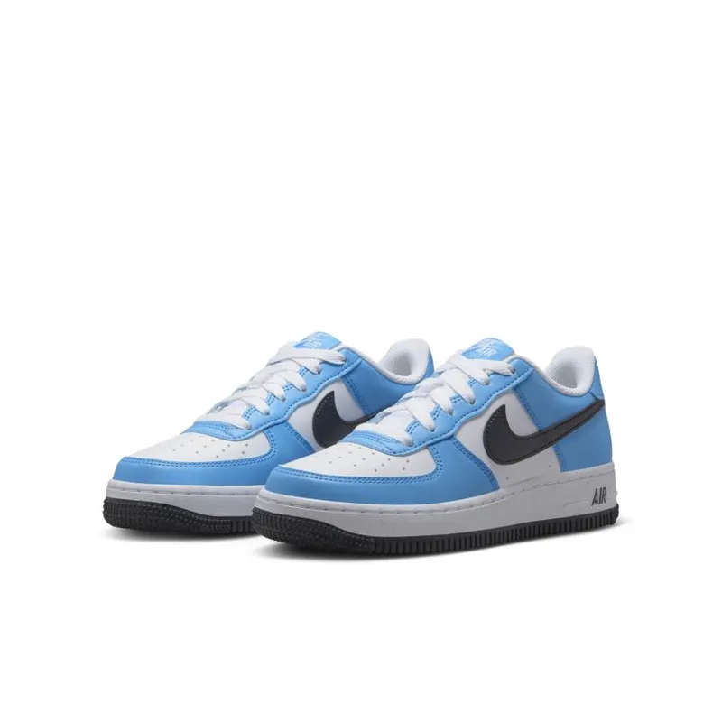 Nike Air Force 1 Low University Blue Black (GS) (FN3810-400)