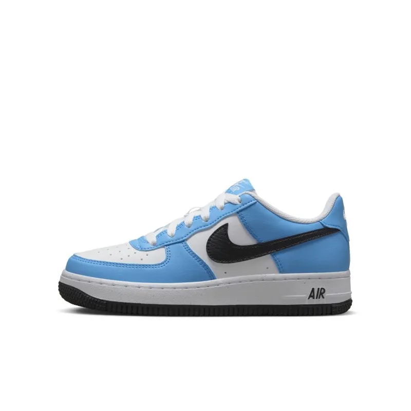 Nike Air Force 1 Low University Blue Black (GS) (FN3810-400)