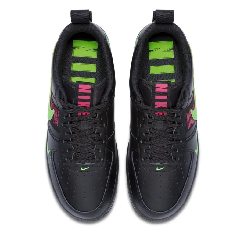 Nike Air Force 1 Low Utility Black Hyper Pink Scream Green (CQ4611-001)