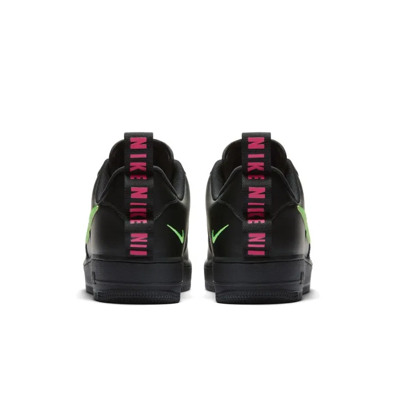 Nike Air Force 1 Low Utility Black Hyper Pink Scream Green (CQ4611-001)