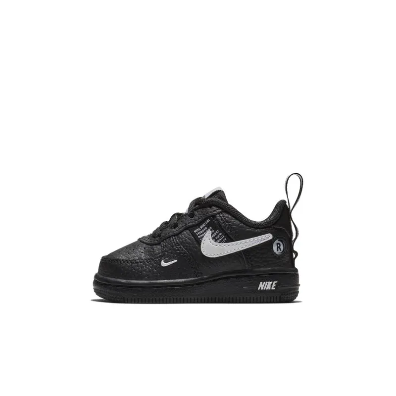 Nike Air Force 1 Low Utility Black White (TD) (AV4273-001)