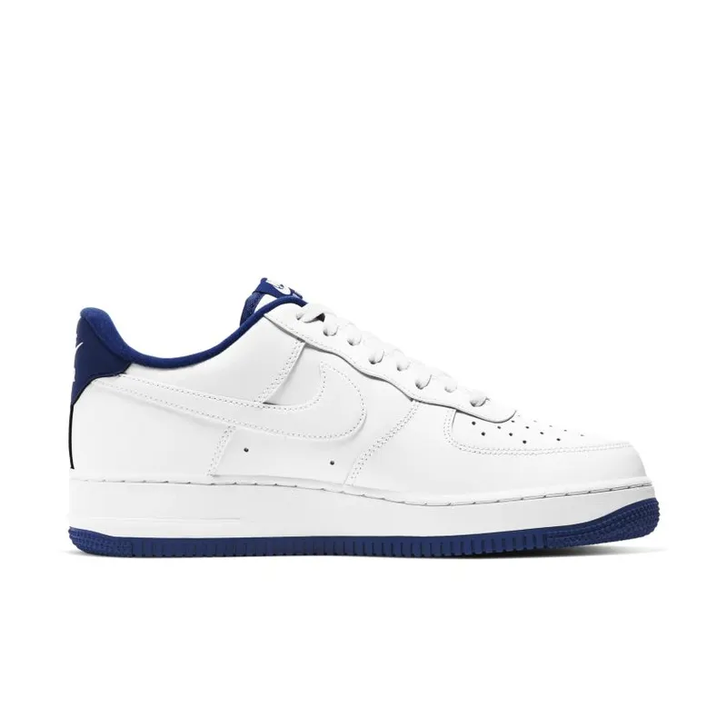 Nike Air Force 1 Low White Deep Royal Blue (CD0884-102)