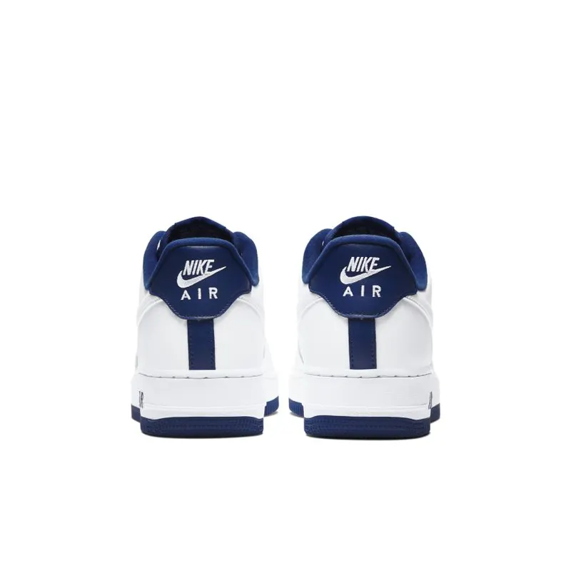 Nike Air Force 1 Low White Deep Royal Blue (CD0884-102)