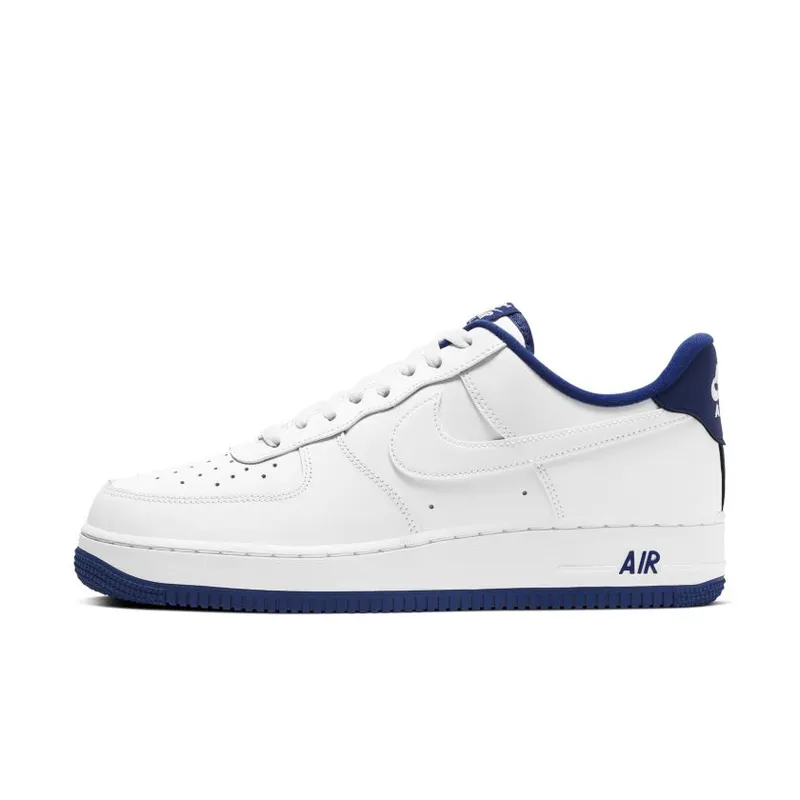 Nike Air Force 1 Low White Deep Royal Blue (CD0884-102)