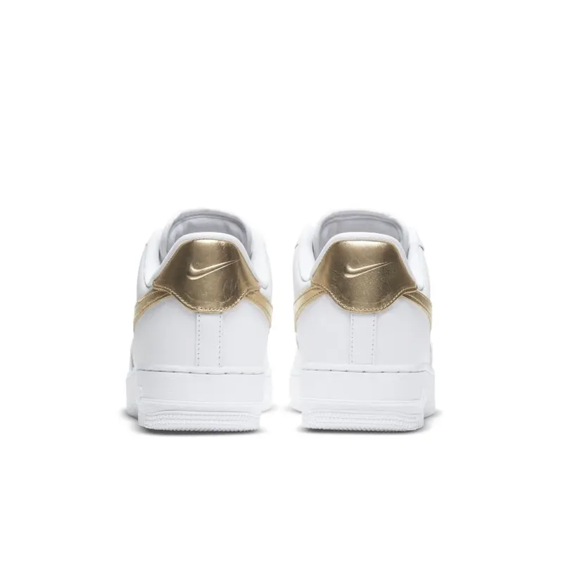 Nike Air Force 1 Low White Metallic Gold (2020) (DC2181-100)