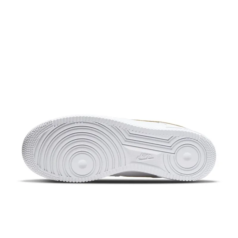 Nike Air Force 1 Low White Metallic Gold (2020) (DC2181-100)