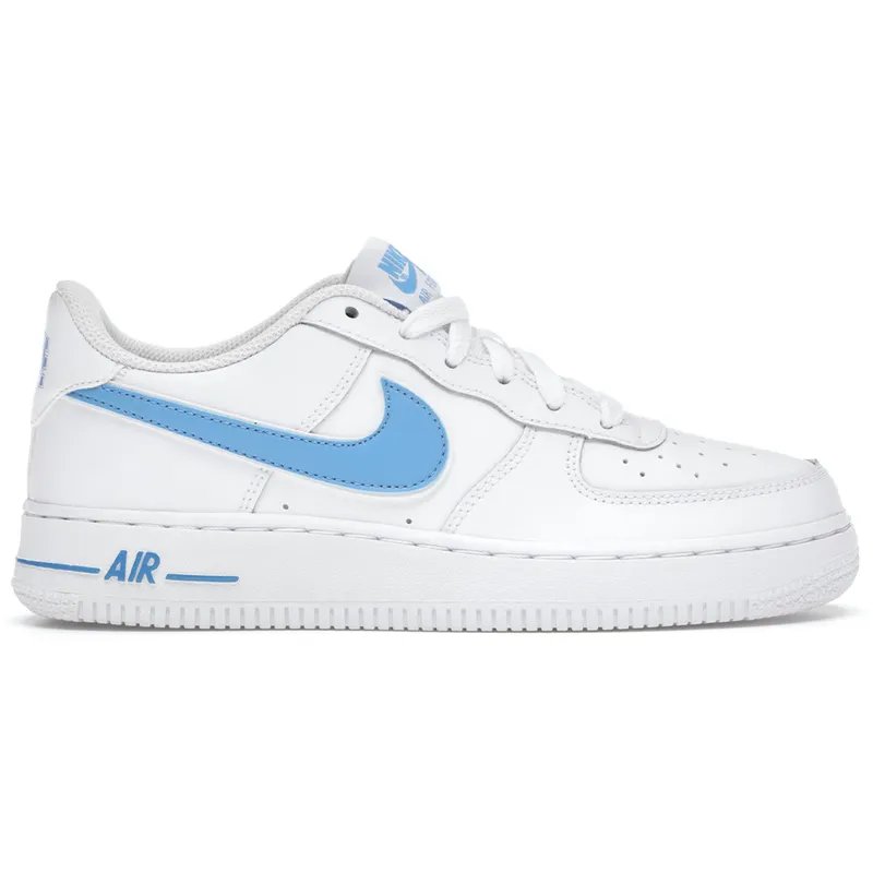 Nike Air Force 1 Low White University Blue (GS) (AV6252-102)