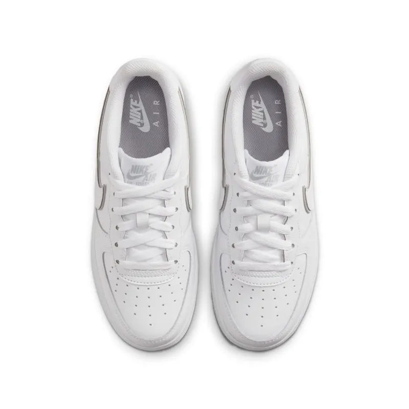 Nike Air Force 1 Low White Wolf Grey (GS) (DX5805-100)