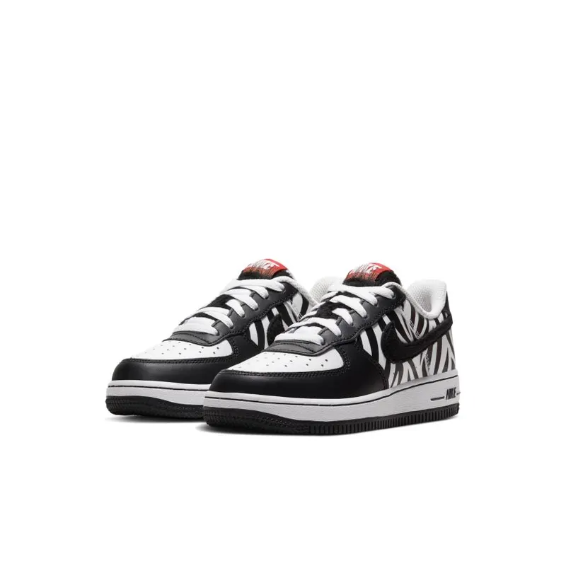 Nike Air Force 1 Low Zebra (PS) (CU8428-100)