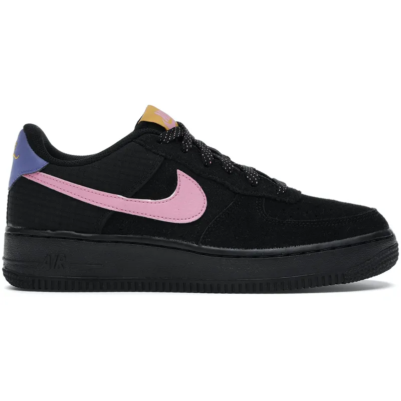 Nike Air Force 1 LV8 2 Black Magic Flamingo (GS) (CN5710-001)