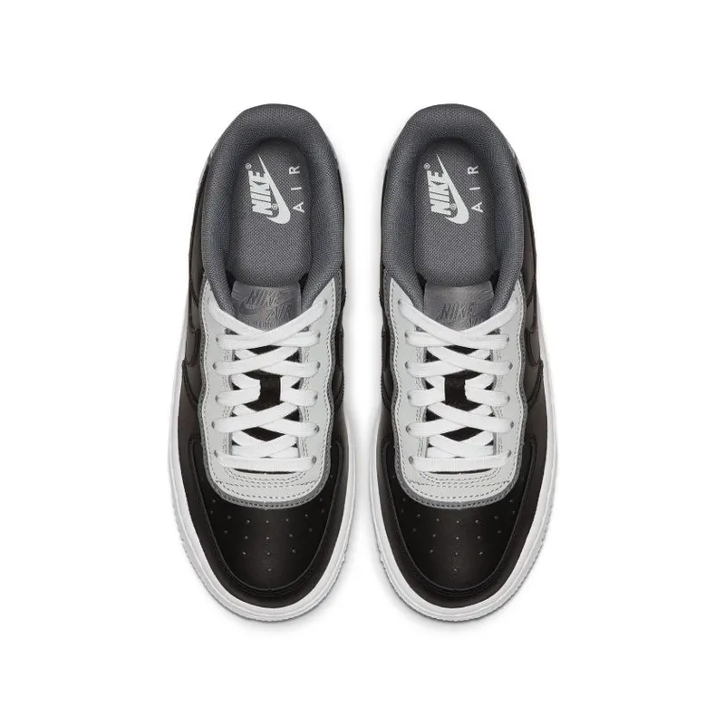Nike Air Force 1 LV8 Double Black Pure Platinum (GS) (BV1084-001)