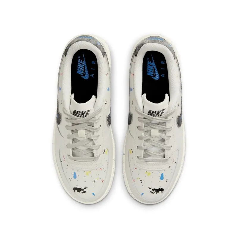 Nike Air Force 1 LV8 Paint Splatter Light Bone (GS) (DJ2598-001)