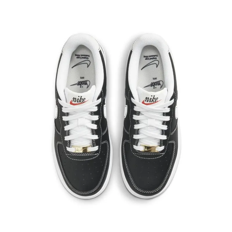 Nike Air Force 1 Low S50 Black White Black Sail (GS) (DB1560-001)