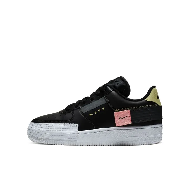 Nike Air Force 1 Low Type Black (GS) (BQ4793-001)