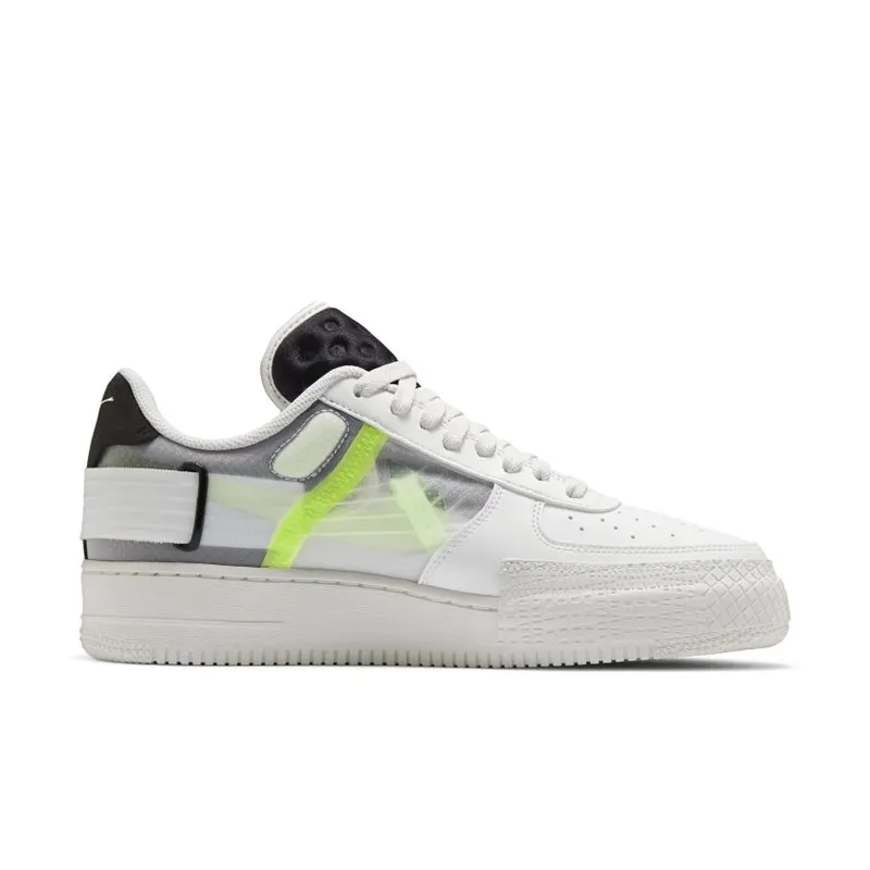 Nike Air Force 1 Low Type White Barely Volt (CK6923-100)