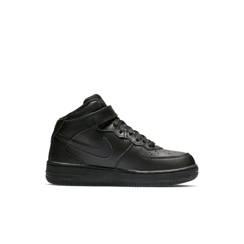 Nike Air Force 1 Mid Black (PS) (314196-004)