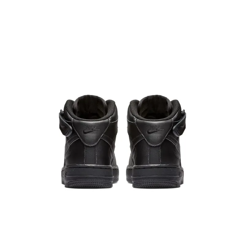 Nike Air Force 1 Mid Black (PS) (314196-004)