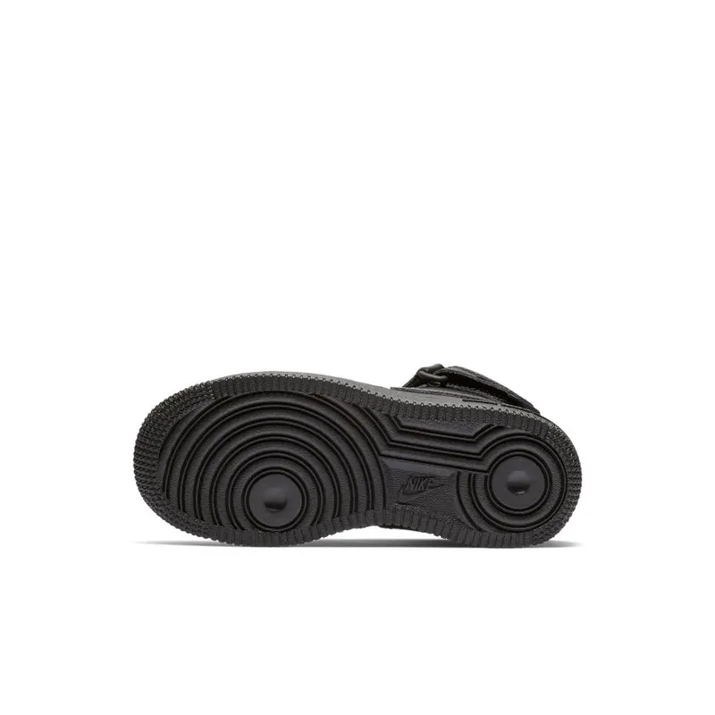Nike Air Force 1 Mid Black (PS) (314196-004)