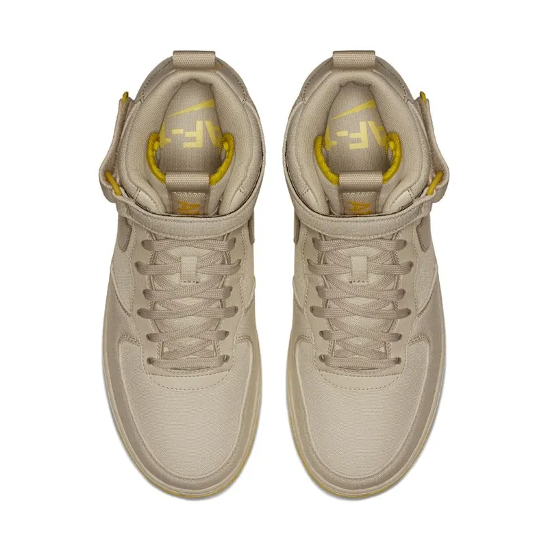 Nike Air Force 1 Mid Canvas Desert Sand Vivid Sulfur (AH6770-002)