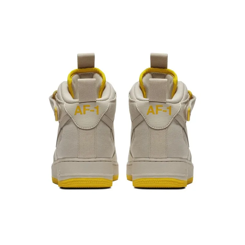 Nike Air Force 1 Mid Canvas Desert Sand Vivid Sulfur (AH6770-002)