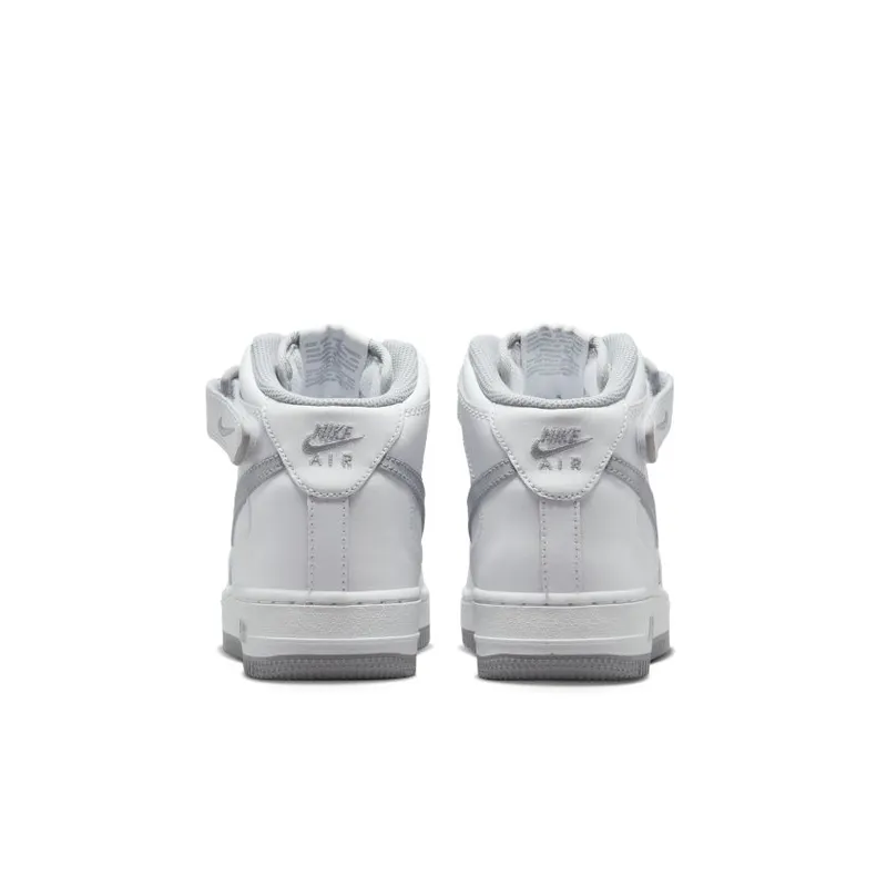 Nike Air Force 1 Mid LE White Wolf Grey (GS) (DH2933-101)