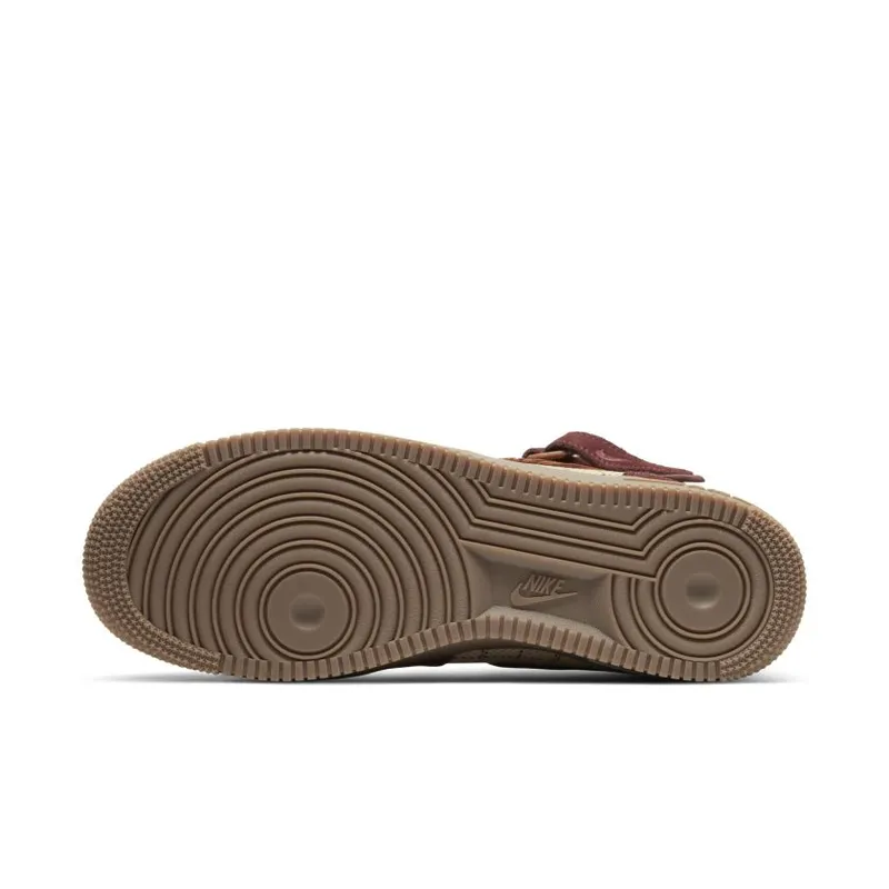 Nike Air Force 1 Mid Plaid Brown (CT1206-900)