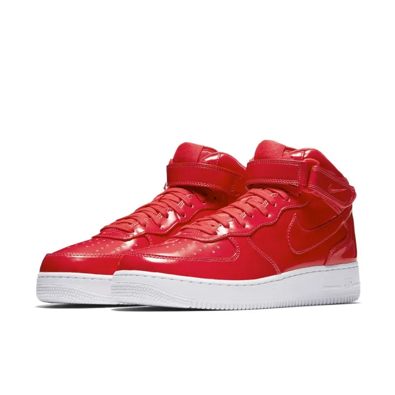 Nike Air Force 1 Mid Ultraviolet Siren Red (AO0702-600)