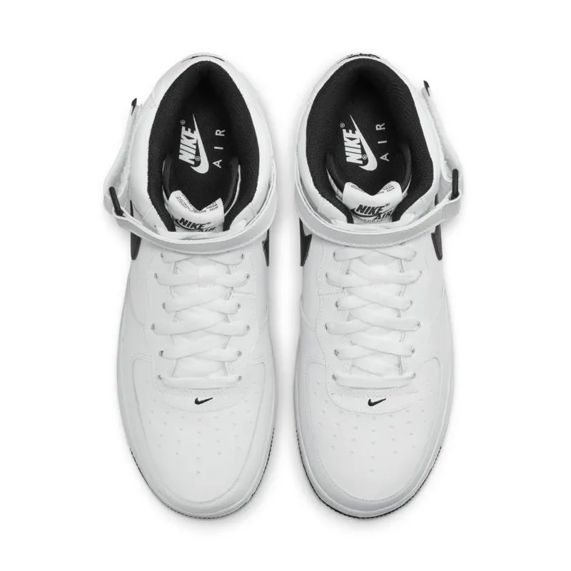 Nike Air Force 1 Mid White Black (2023) (DV0806-101)