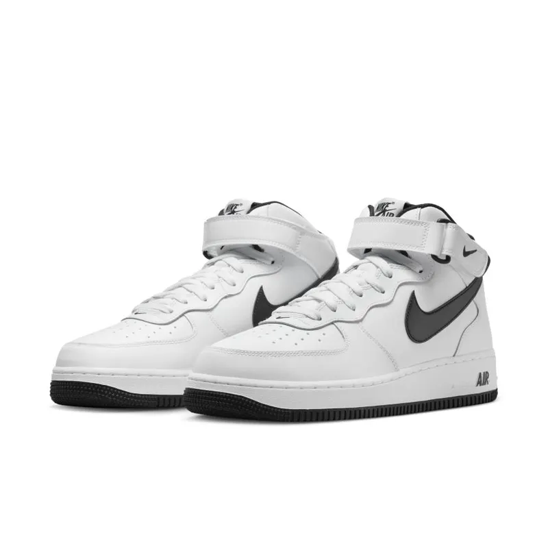 Nike Air Force 1 Mid White Black (2023) (DV0806-101)