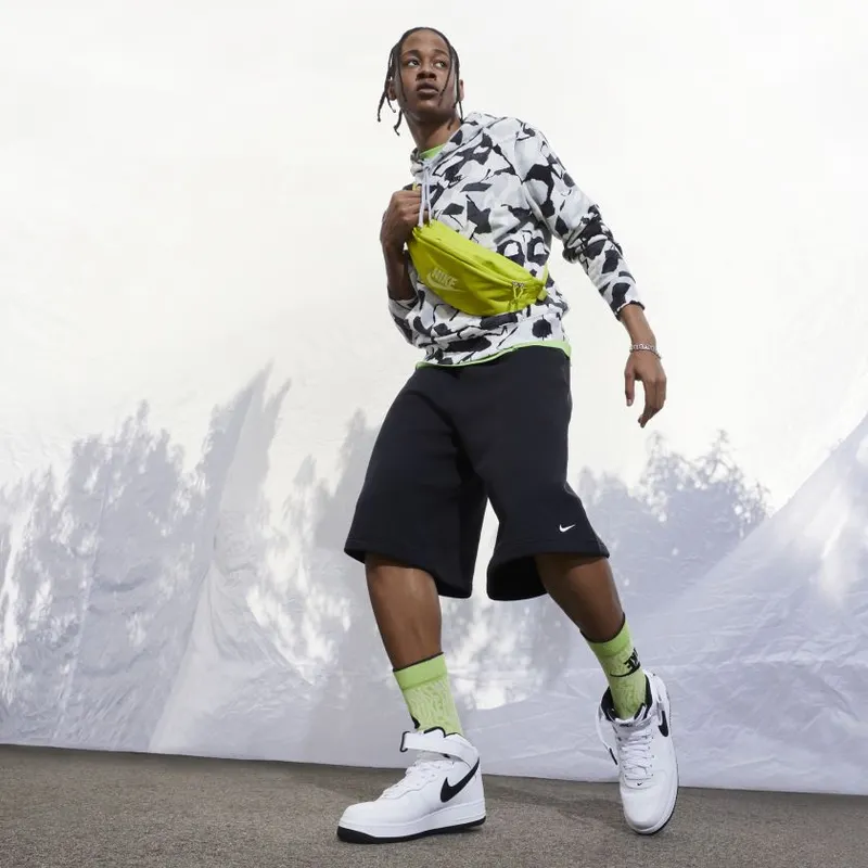 Nike Air Force 1 Mid White Black (2023) (DV0806-101)