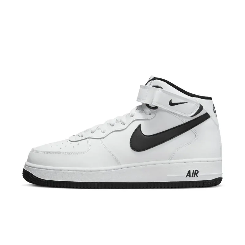 Nike Air Force 1 Mid White Black (2023) (DV0806-101)